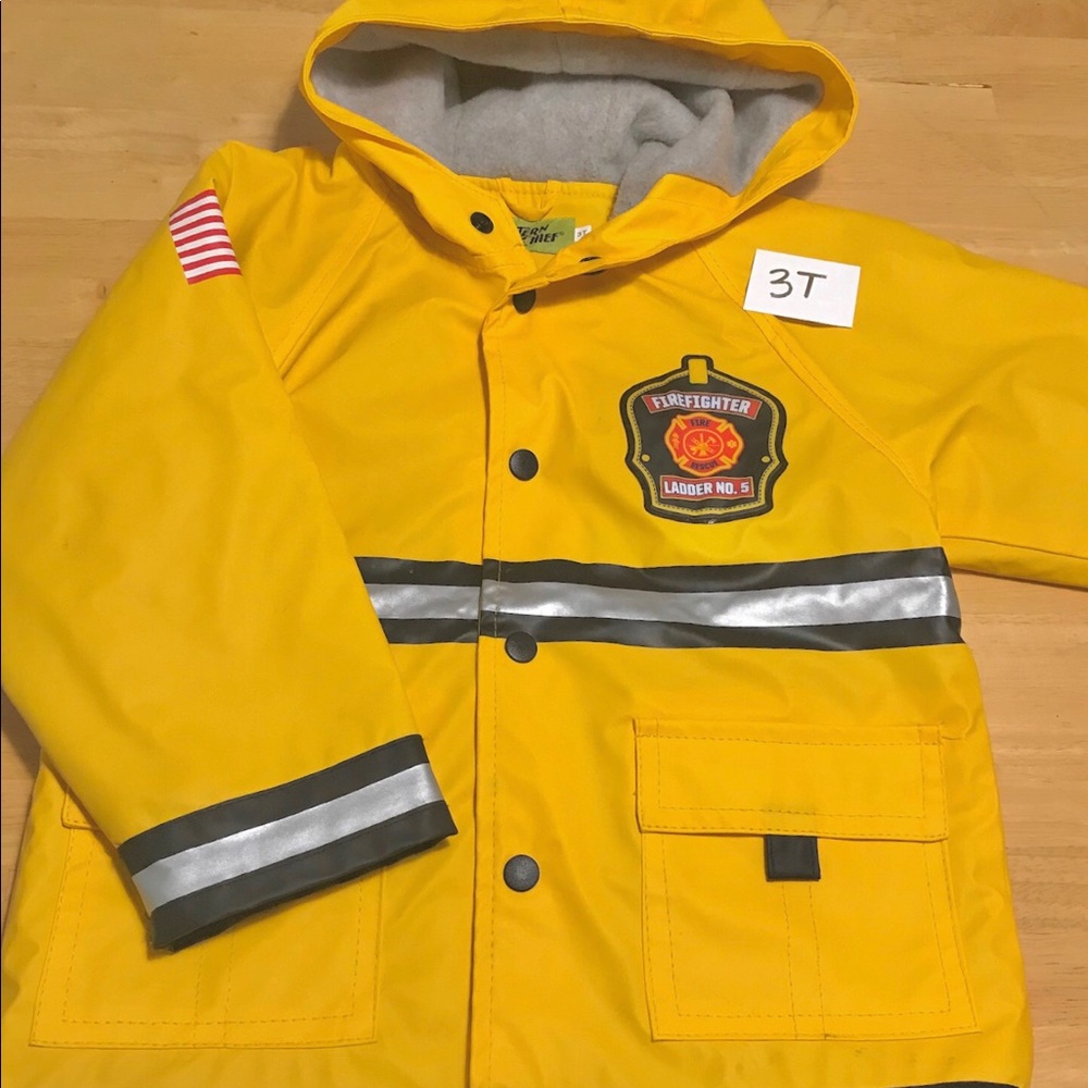 Fireman fleece-lined Raincoat
